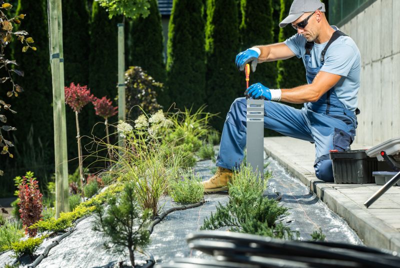 Garden Lighting Installation in Provo, UT